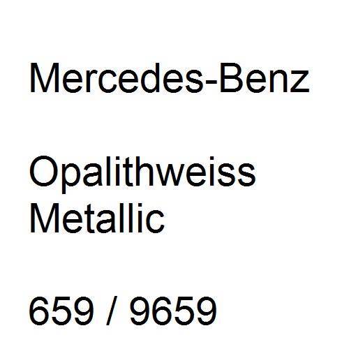 Mercedes-Benz, Opalithweiss Metallic, 659 / 9659.